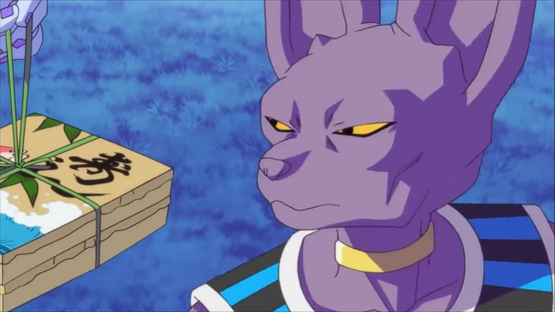 Beerus as seen in the anime (Image courtesy: Toei Animationtion)