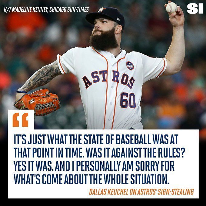 At his first Sox Fest, Dallas Keuchel apologizes for Astros' sign