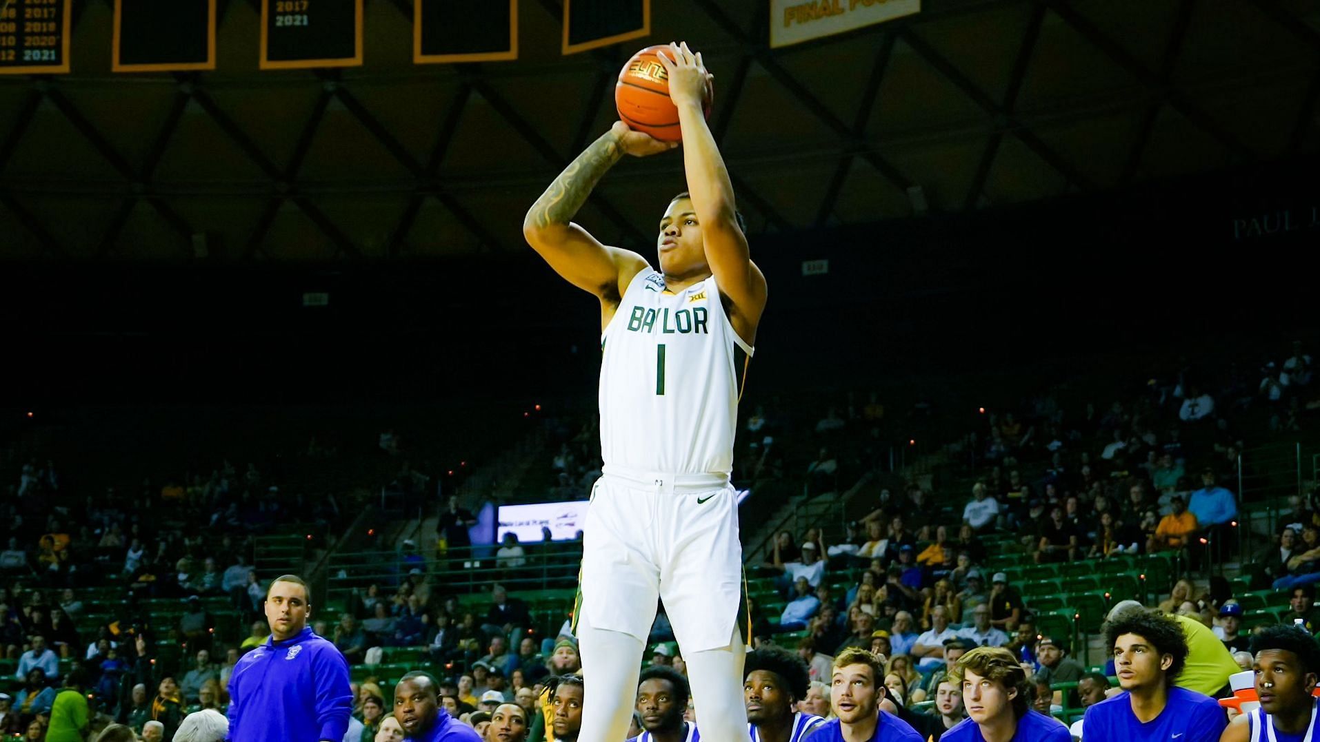 Baylor Bears freshman guard Keyonte George