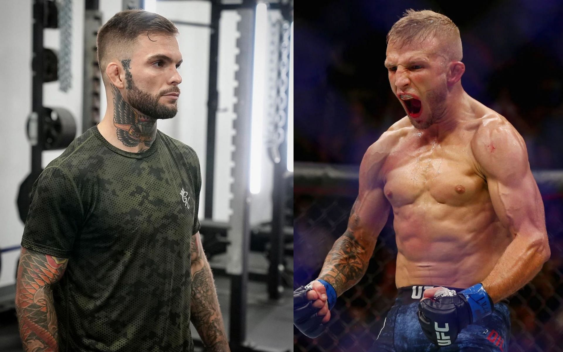 Cody Garbrandt attributes T.J. Dillashaw&rsquo;s sudden retirement to failure to &ldquo;compete like a real man&rdquo;  [Images via: @cody_nolove on Instagram]