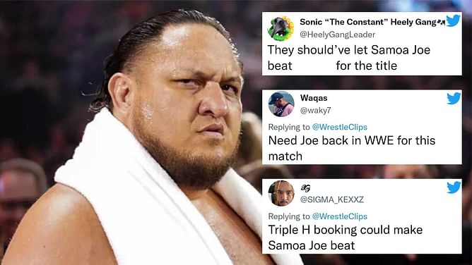 "Need Joe back in WWE for this match" - Wrestling fans want the AEW star to return under Triple H's regime to avenge loss to 2-time Universal Champion