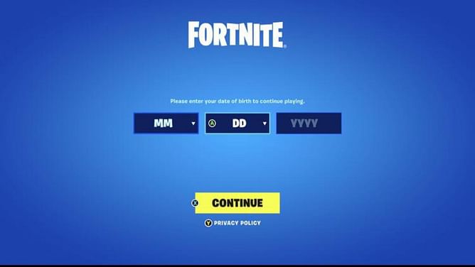 Fortnite stuck on Birthday screen: Possible fixes, reasons, and more