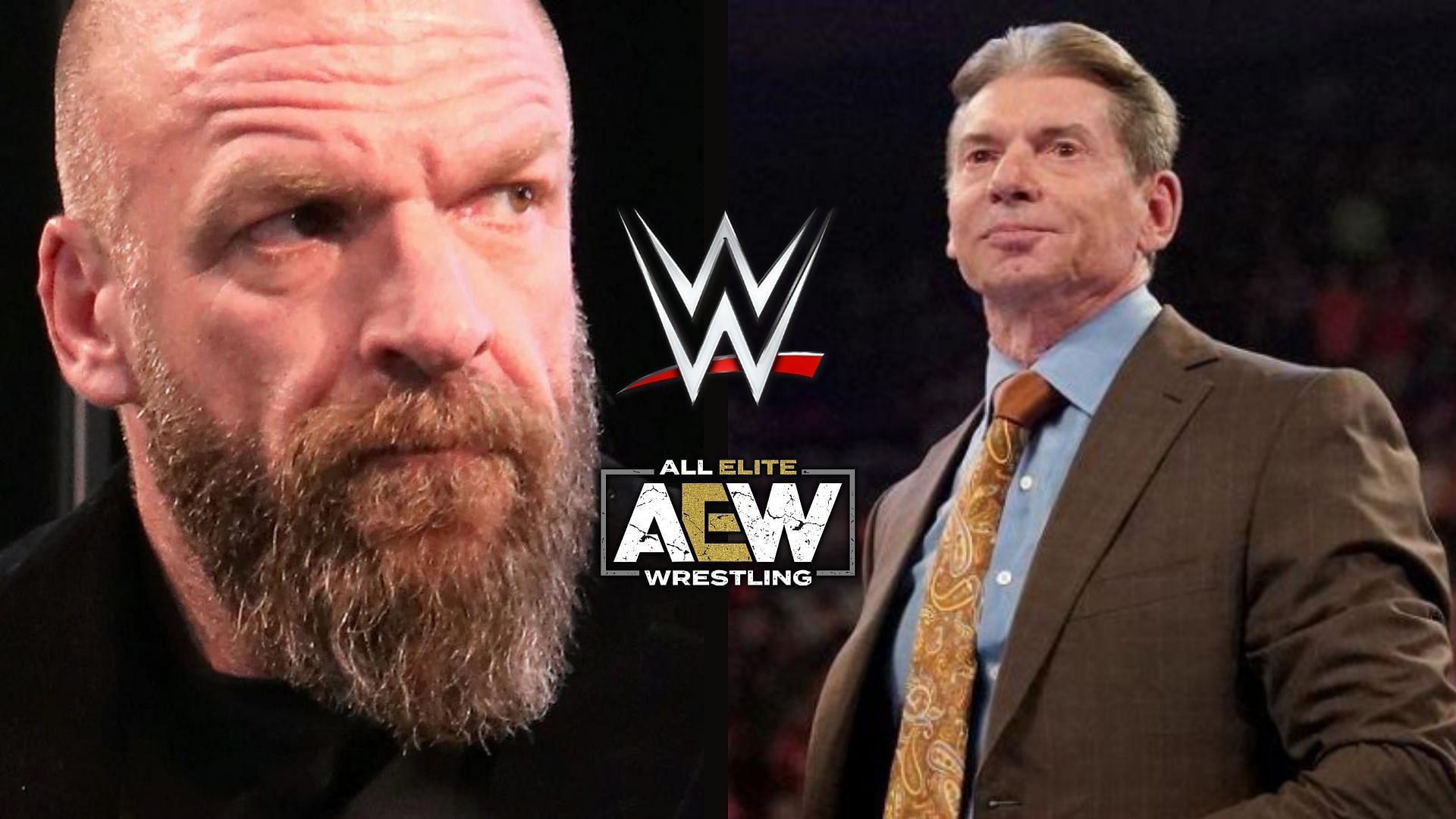Triple H (left), Vince McMahon (right)