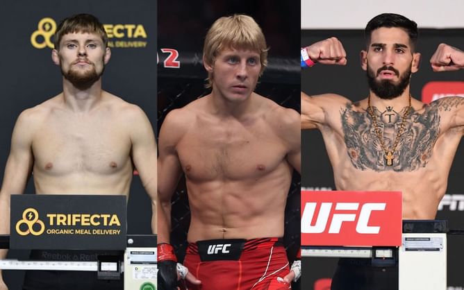 WATCH: Paddy Pimblett tells Bryce Mitchell to "smoke that clown" Ilia Topuria during recent backstage interaction