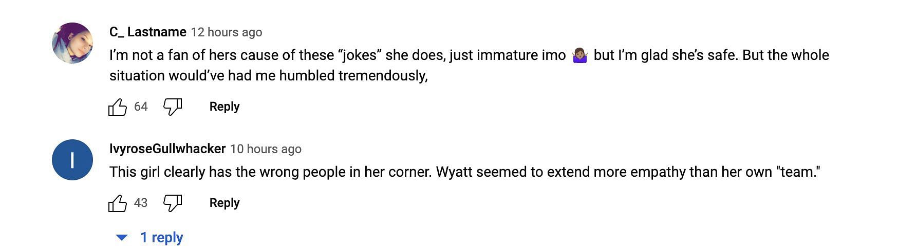 Social media users claim Nikita has the wrong set of people around her; show concern for the YouTuber. (Image via YouTube)