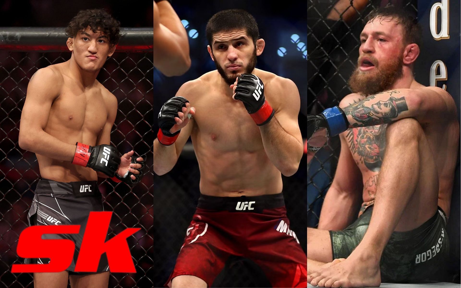 Raul Rosas Jr., Islam Makhachev, &amp; Conor McGregor