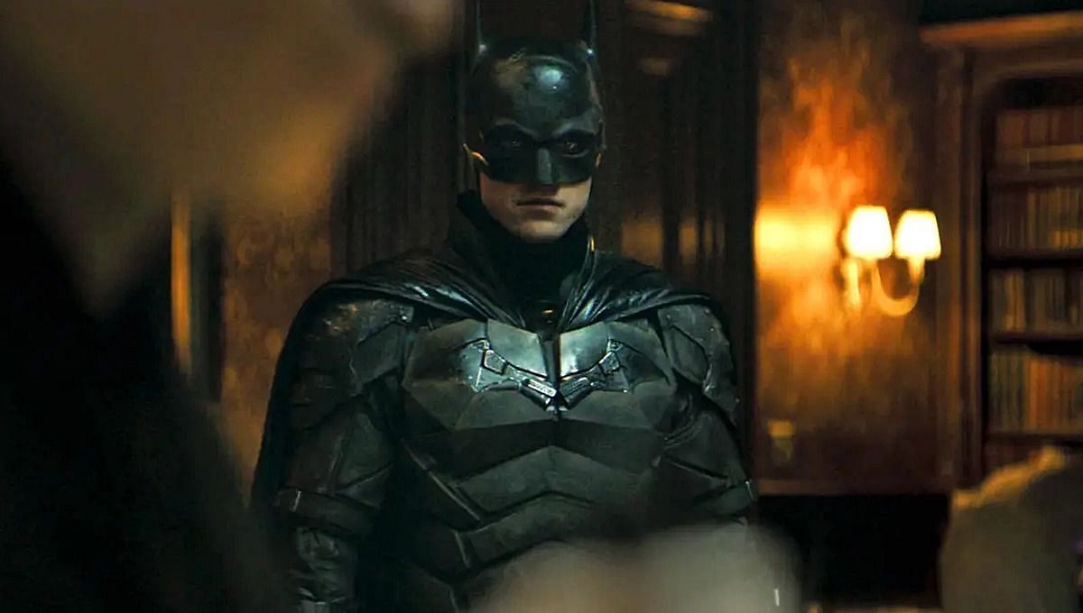 Robert Pattinson as Batman (Image via Warner Bros. Entertainment)