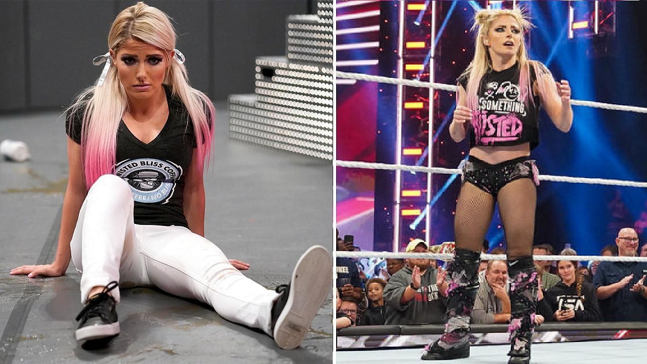 Alexa Bliss was involved in a horrible botch on RAW