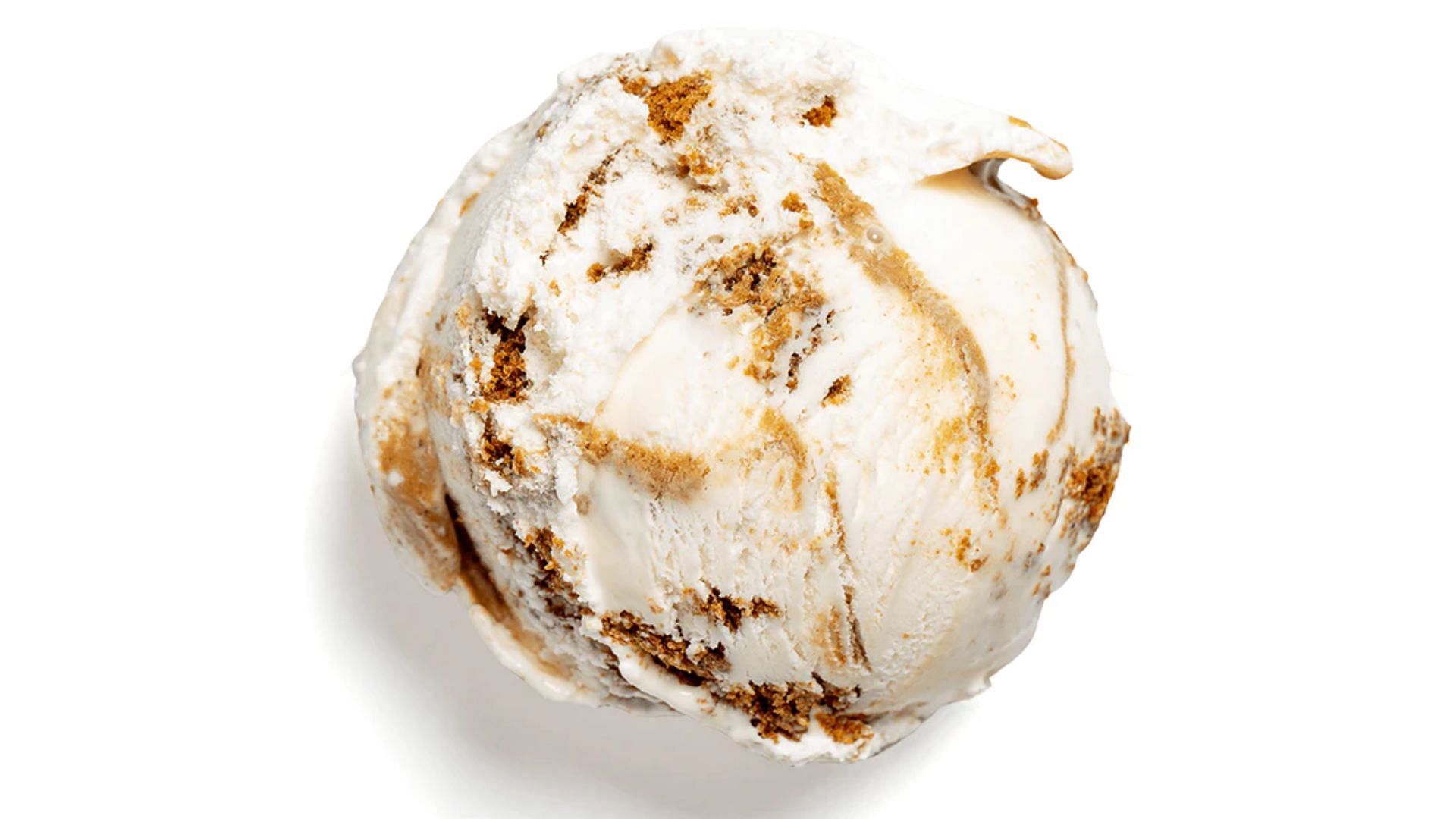 promotional image for the Gingerbread Cookie Dough ice cream (Image via Salt n Straw)