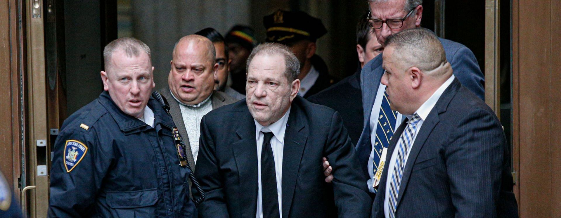 Harvey Weinstein can face up to 24 years in prison for his latest conviction (Image via Getty Images)