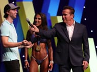 Patrick and Arnold at the 2017 Arnold Classic