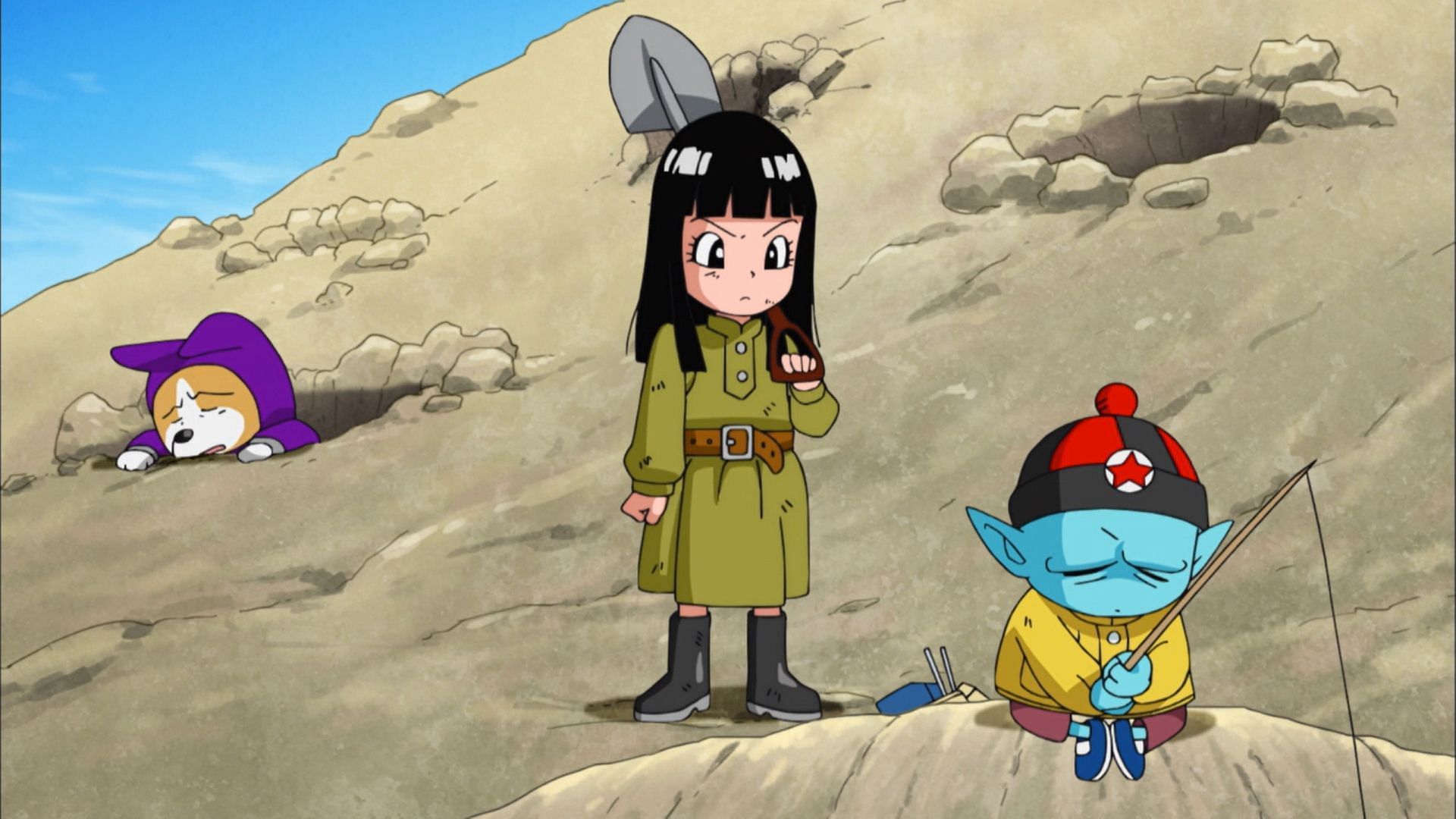 Emperor Pilaf (right), Mai and Shu (Image via Toei Animation)