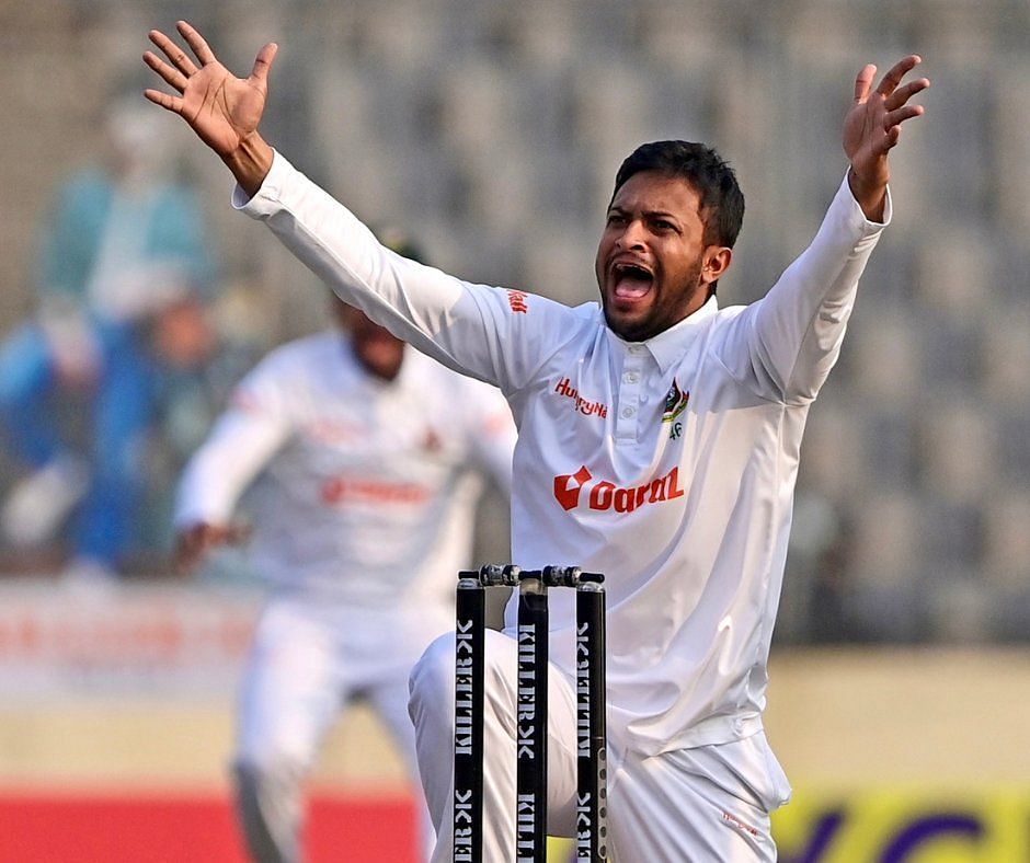 Shakib al Hasan. (Image Credits: Twitter)