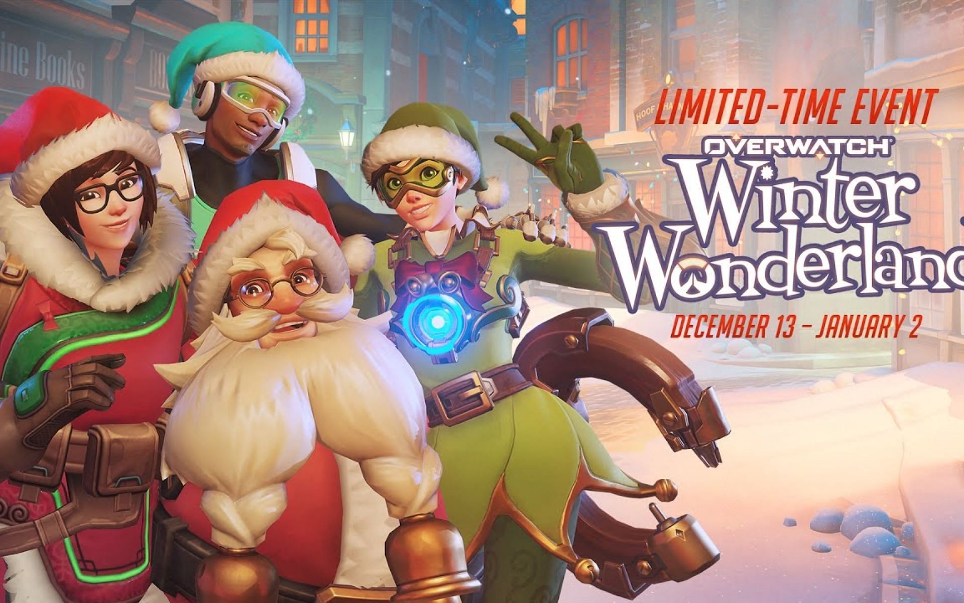 Overwatch 2 Winter Wonderland Christmas event (Image via Blizzard)