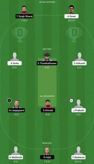 SIN vs DEN Dream11 Prediction Team, Head To Head League