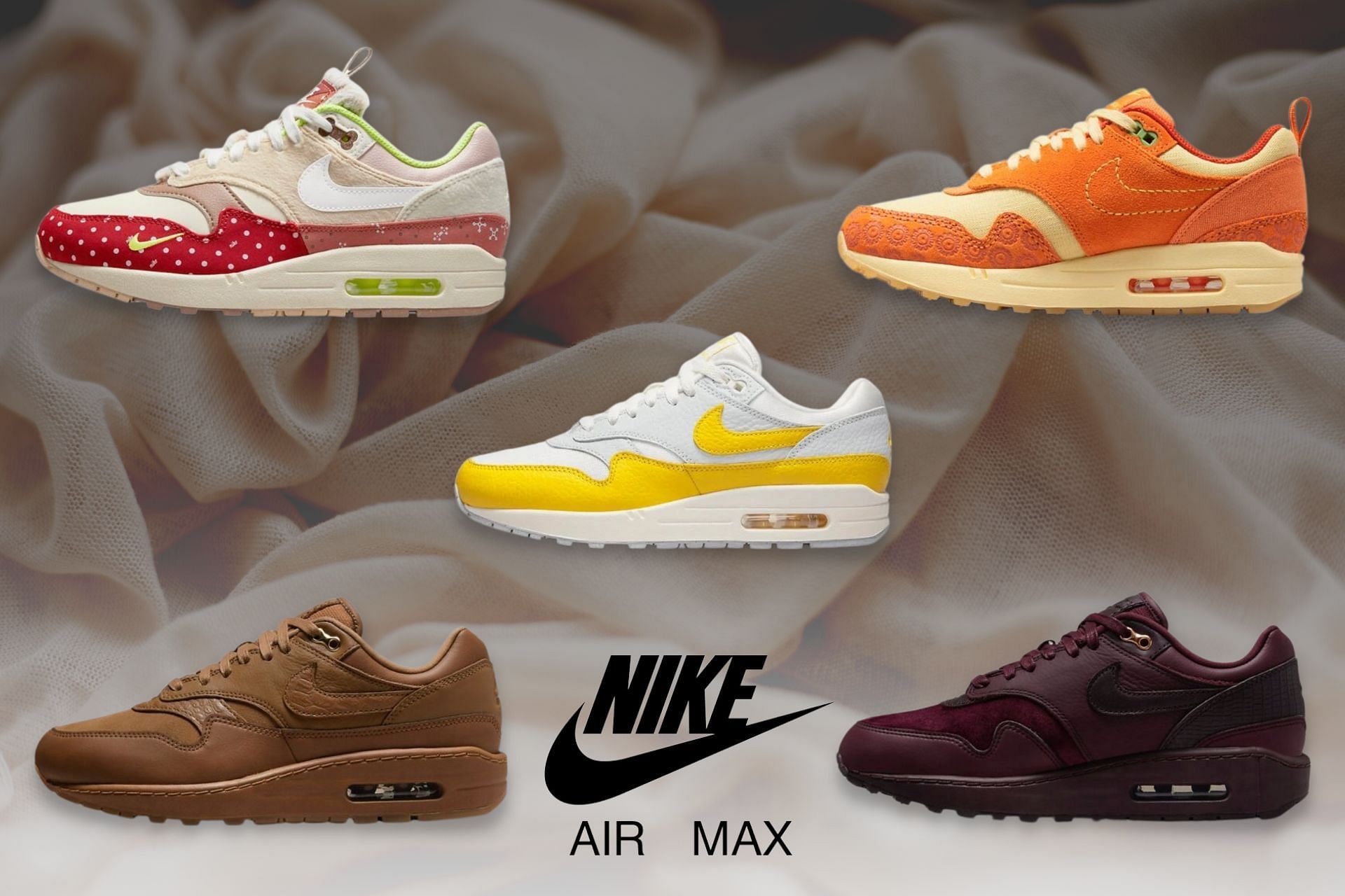 Best five Nike Air Max 1 colorways launched in women