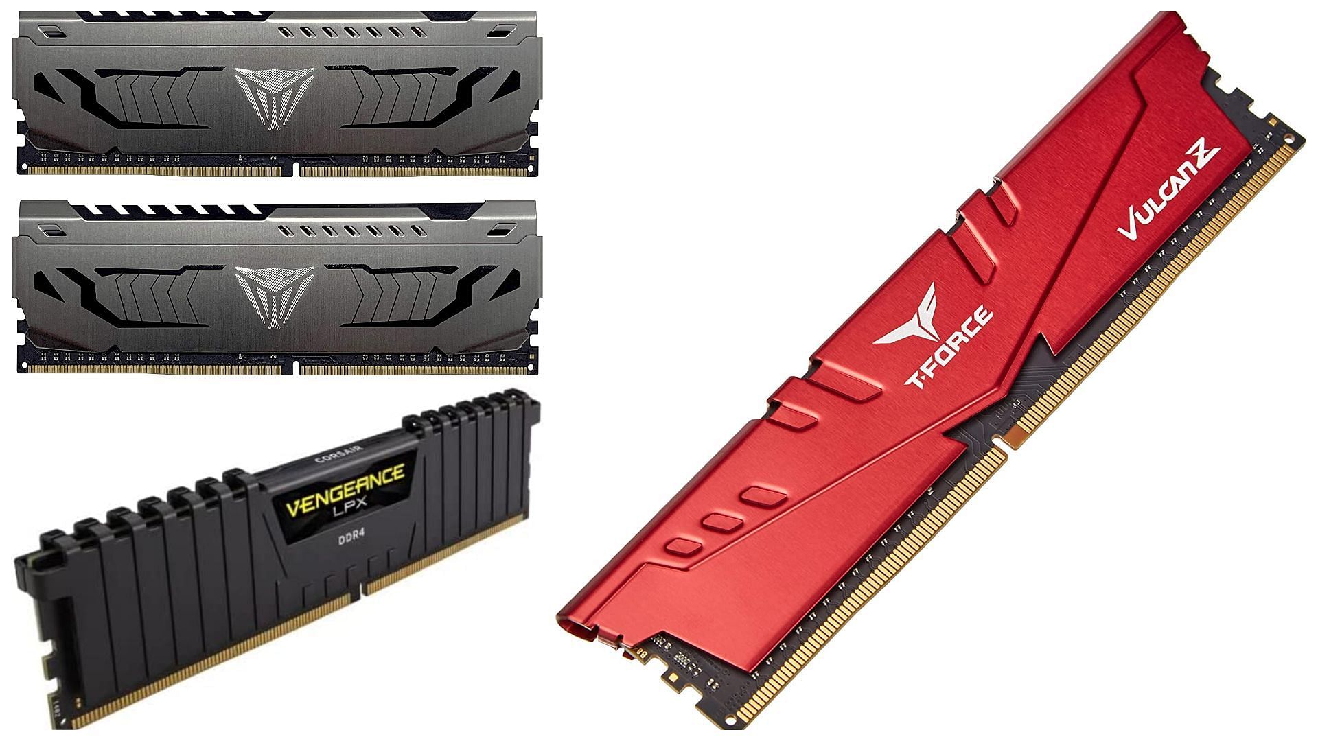 The most popular DDR4 RAMs in 2022 (Images via Amazon)