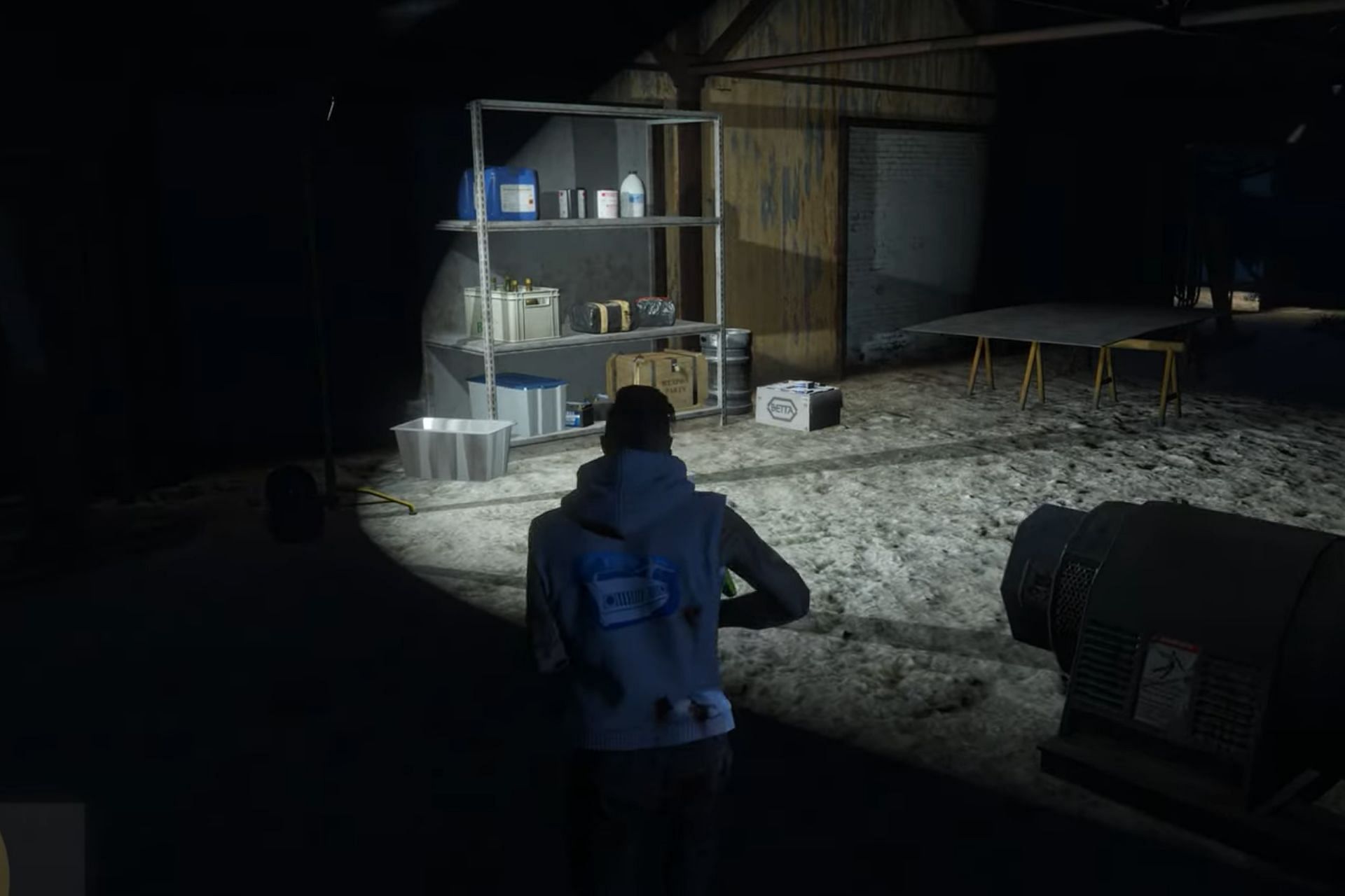 Potential location for a meth package spawning in the Fatal Incursion mission (Image via YouTube)