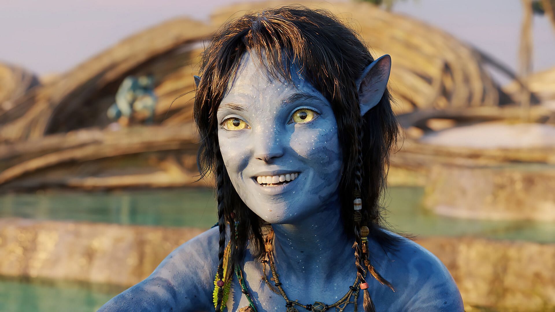 Sigourney Weaver in Avatar: The Way of Water (image via 20th Century Studios)