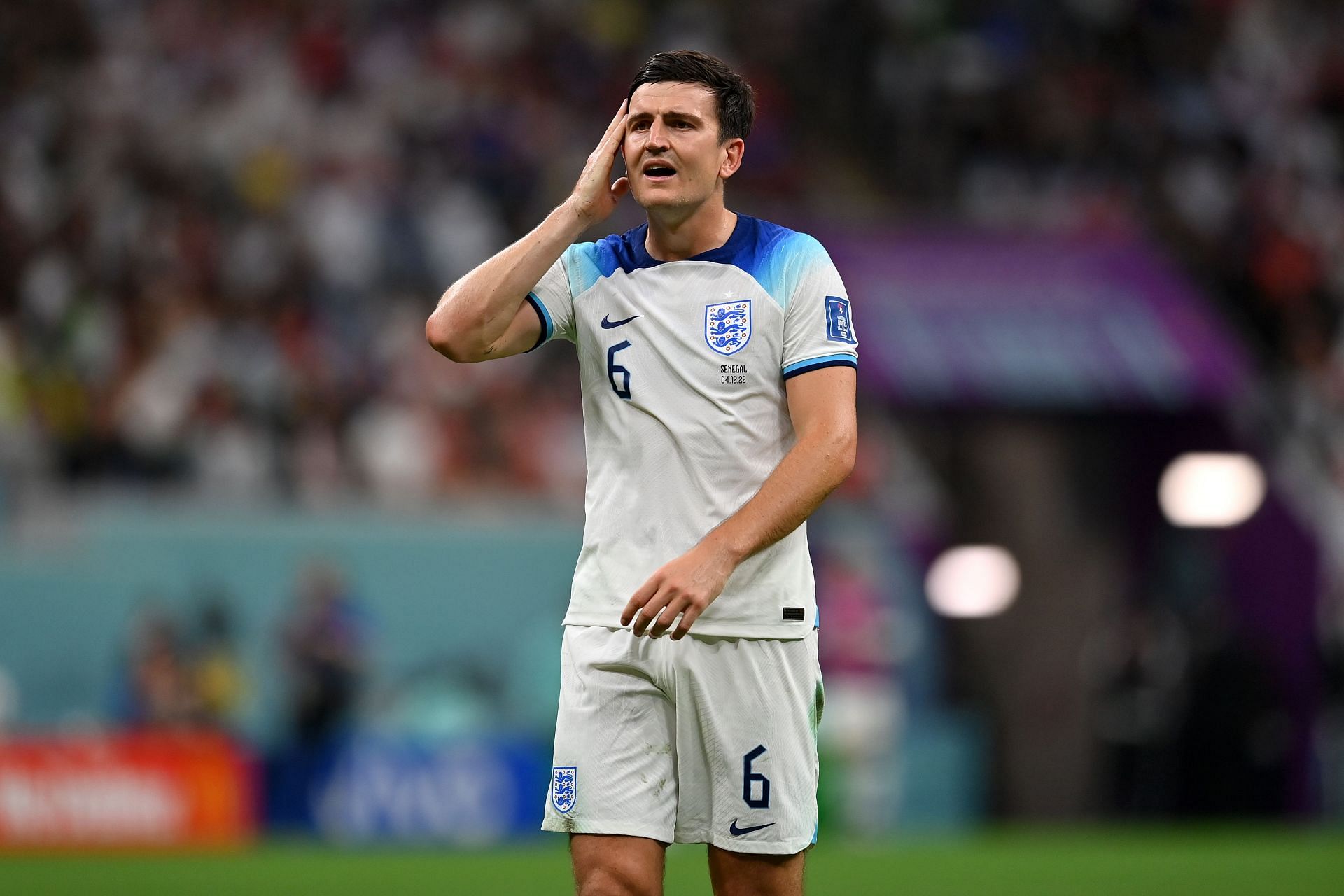 England v Senegal: Round of 16 - FIFA World Cup Qatar 2022: Harry Maguire