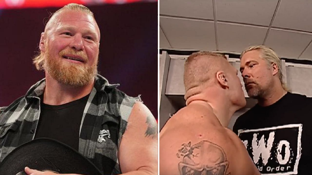 Lesnar has crossed paths with Kevin Nash in the past