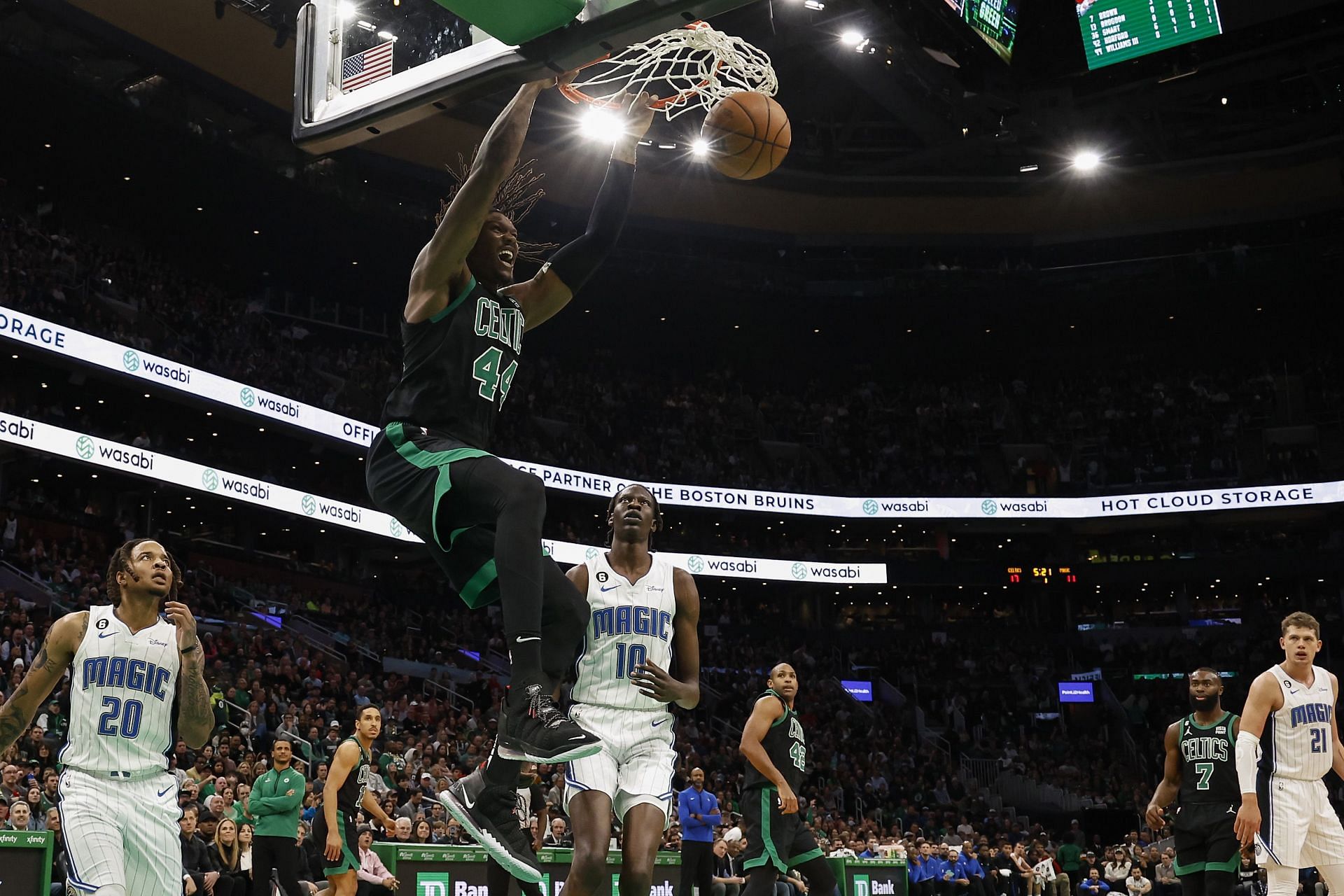 Robert Williams III of the Boston Celtics