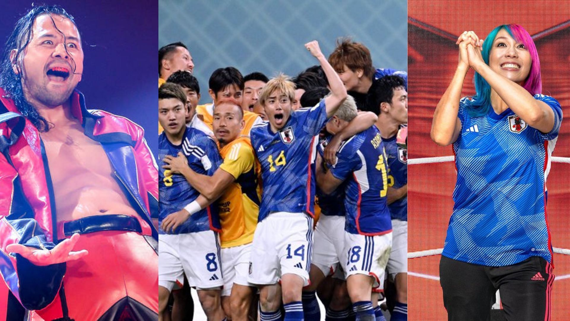 Shinsuke Nakamura, Asuka, and others have reacted to Japan