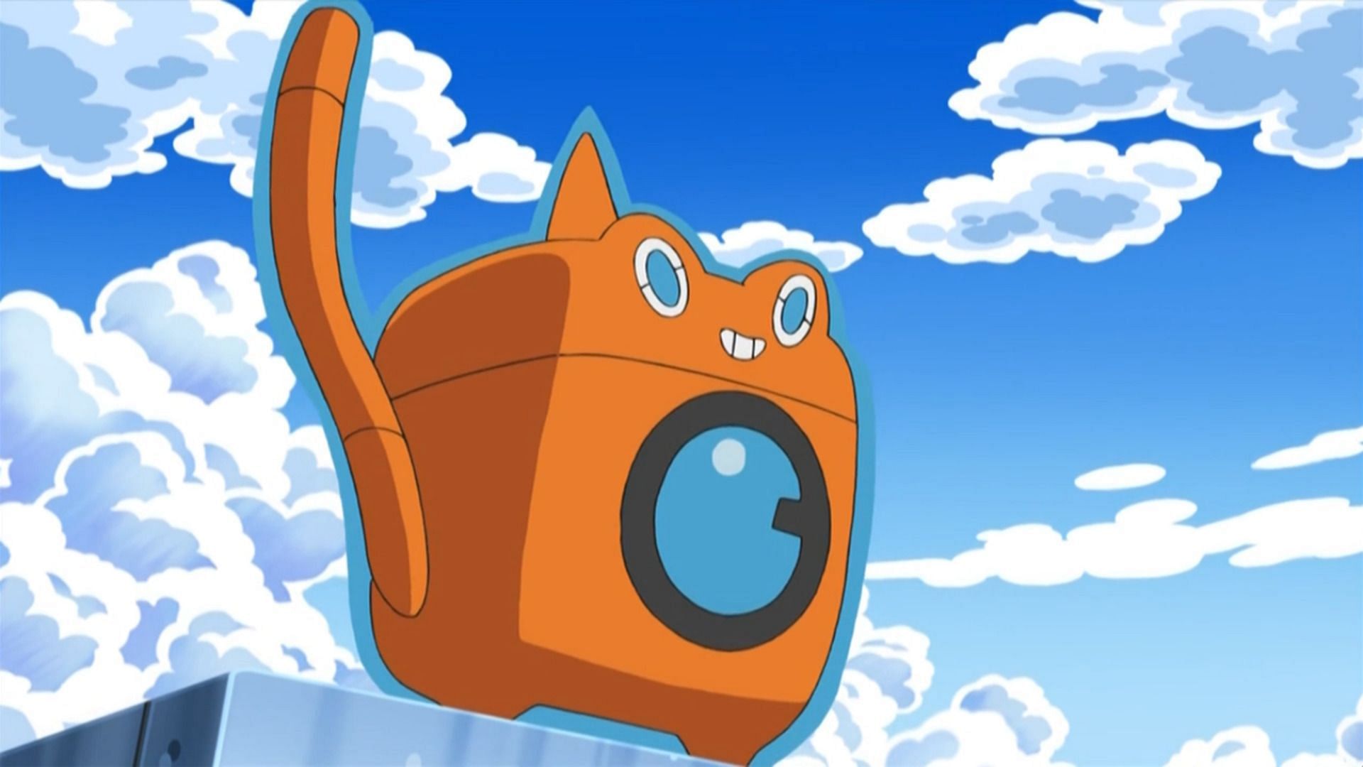 Wash Rotom as it appears in the anime (Image via The Pokemon Company)
