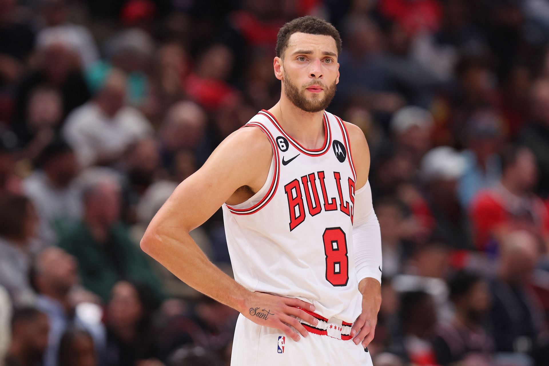 Zach LaVine of the Chicago Bulls is a two-time NBA All-Star.