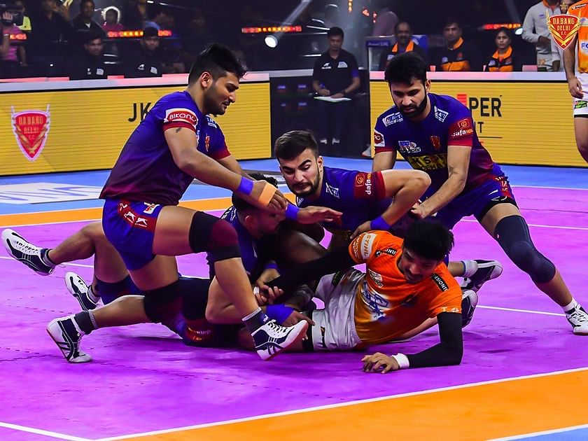 Pro Kabaddi League: U Mumba hold nerves to beat Dabang Delhi KC