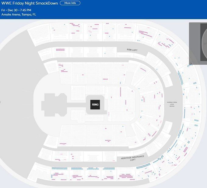 SmackDown: Update on the number of tickets currently sold for the ...