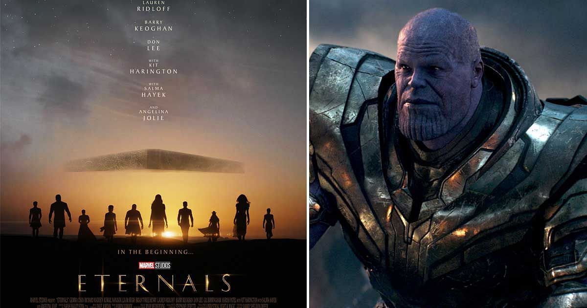 Official poster for Eternals and Marvel&#039;s well-known villain (Image via Marvel)