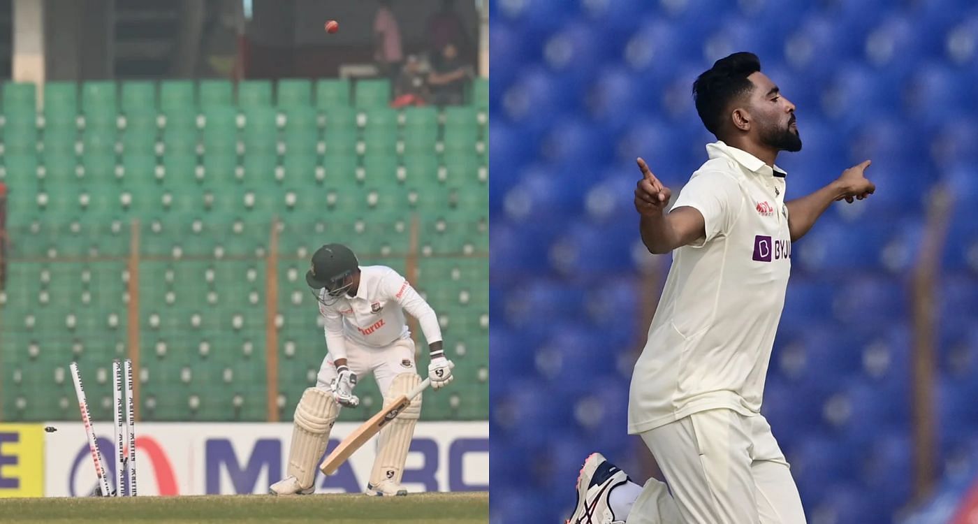 टेस्ट मैच का दूसरा दिन भारतीय गेंदबाजों के नाम रहा  