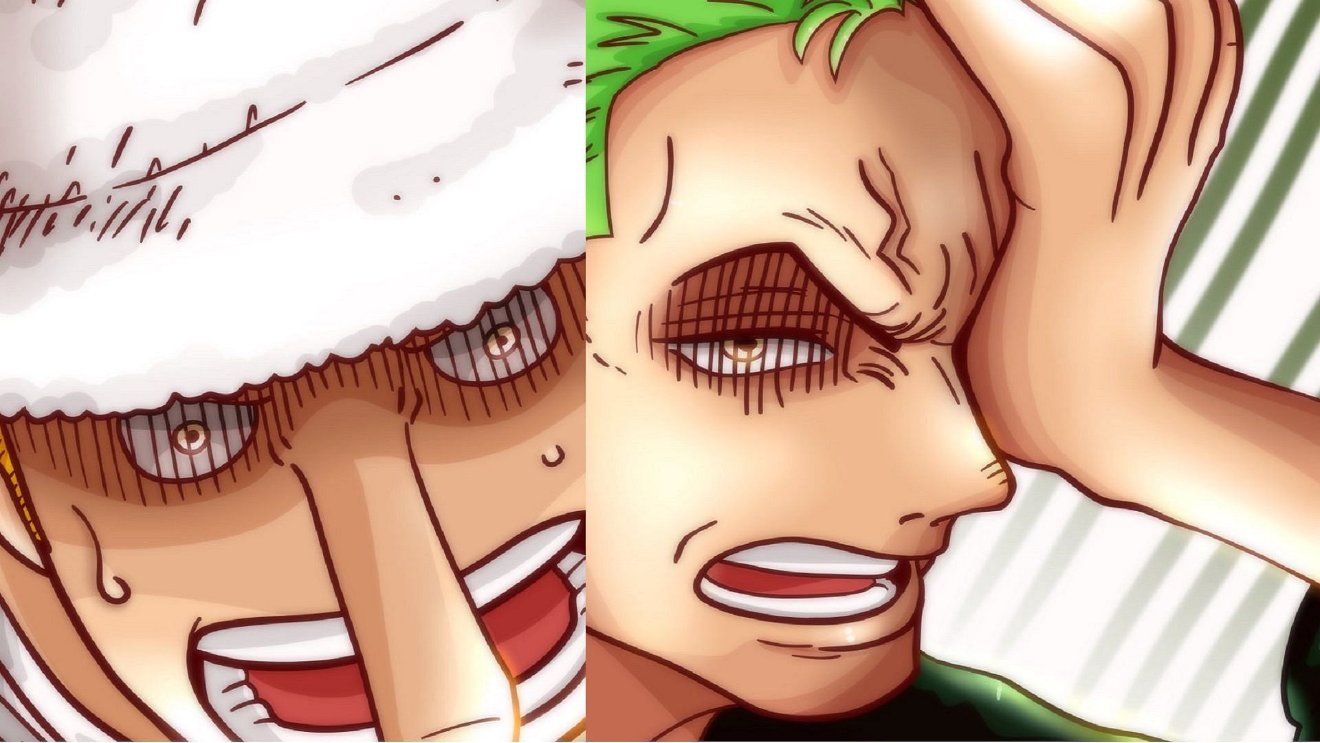 Kaku was certainly not happy to see Zoro again (Image via Eiichiro Oda/Shueisha, One Piece)