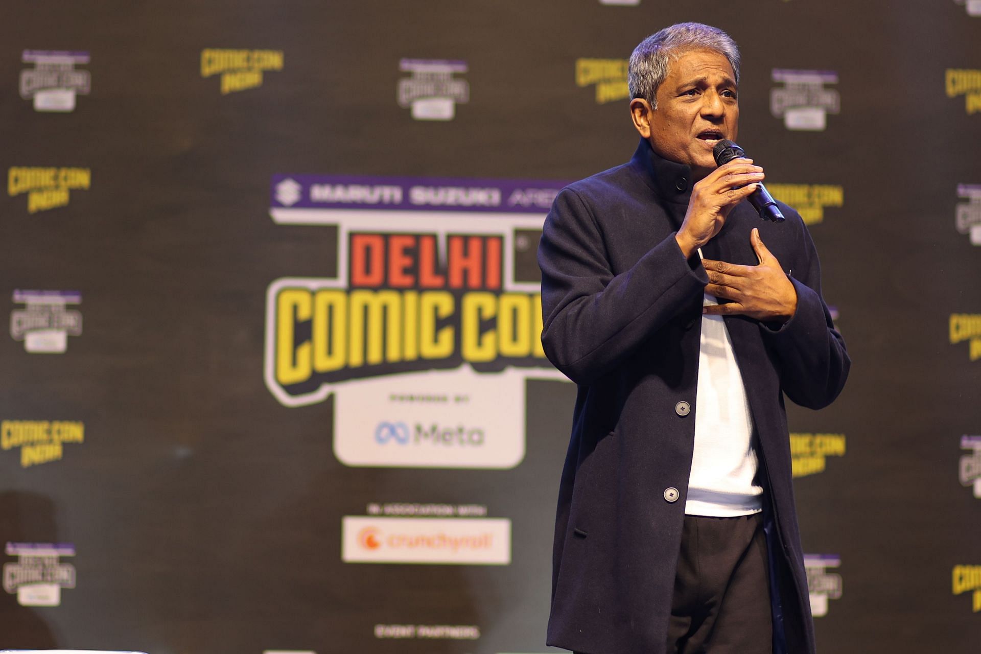 Adil Hussain at Delhi Comic Con 2022 (Image via Delhi Comic Con)