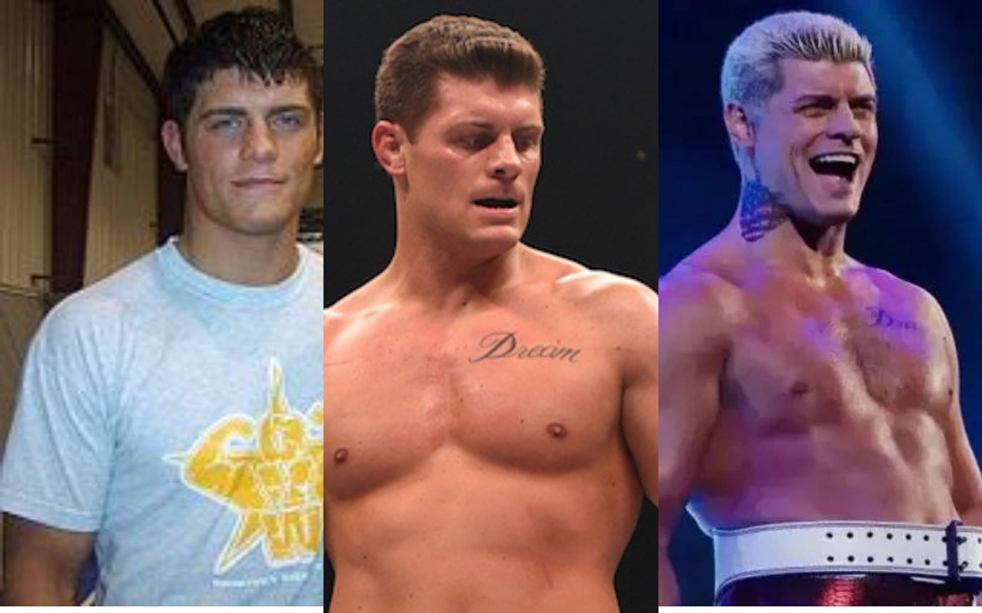Cody Rhodes had a nearly ten year stint with WWE early on his career