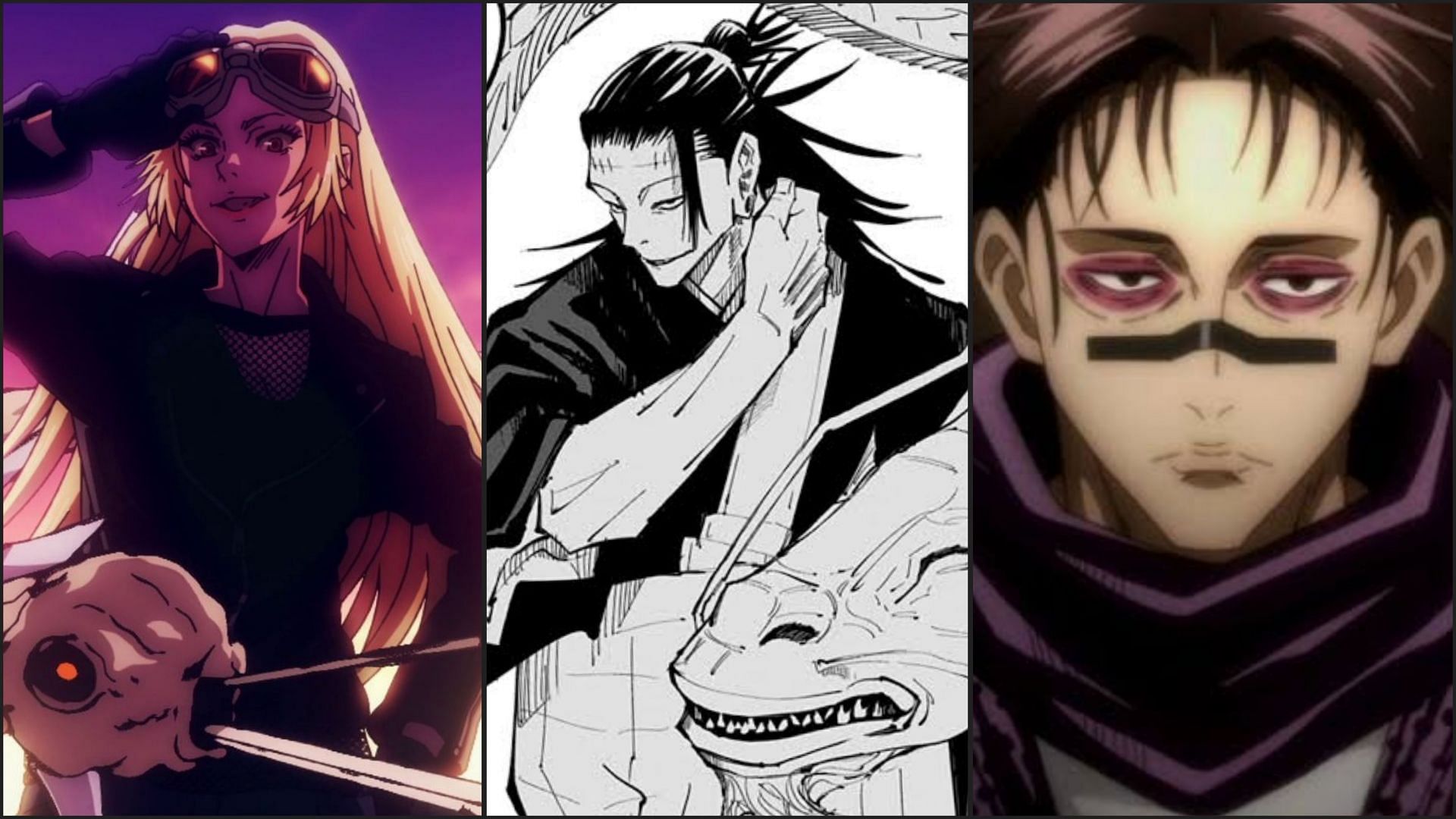 Yuki, Kenjaku and Choso in Jujutsu Kaisen (Image via Sportskeeda)