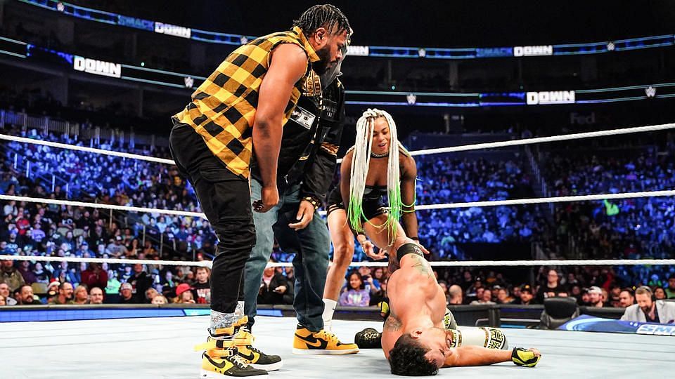 Hit Row took some revenge on WWE SmackDown.