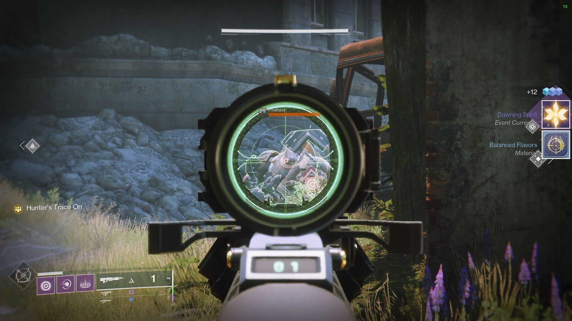 Sniper mode (Image via Destiny 2)