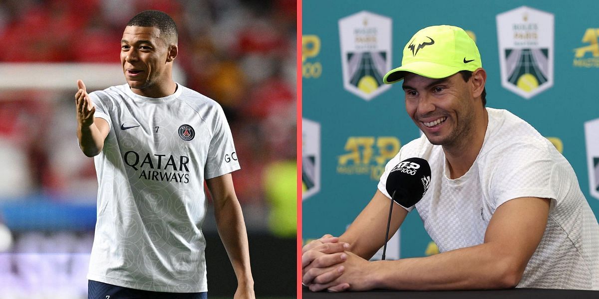 Kylian Mbappe once said he would like to meet Rafael Nadal.