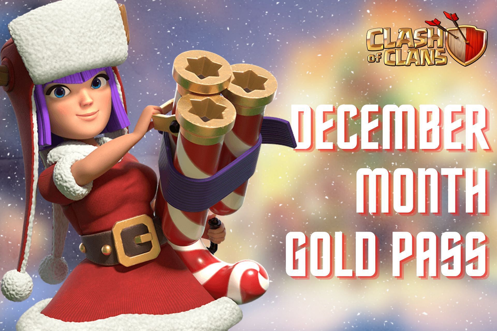 December Gold Pass in Clash of Clans Information, rewards, and more