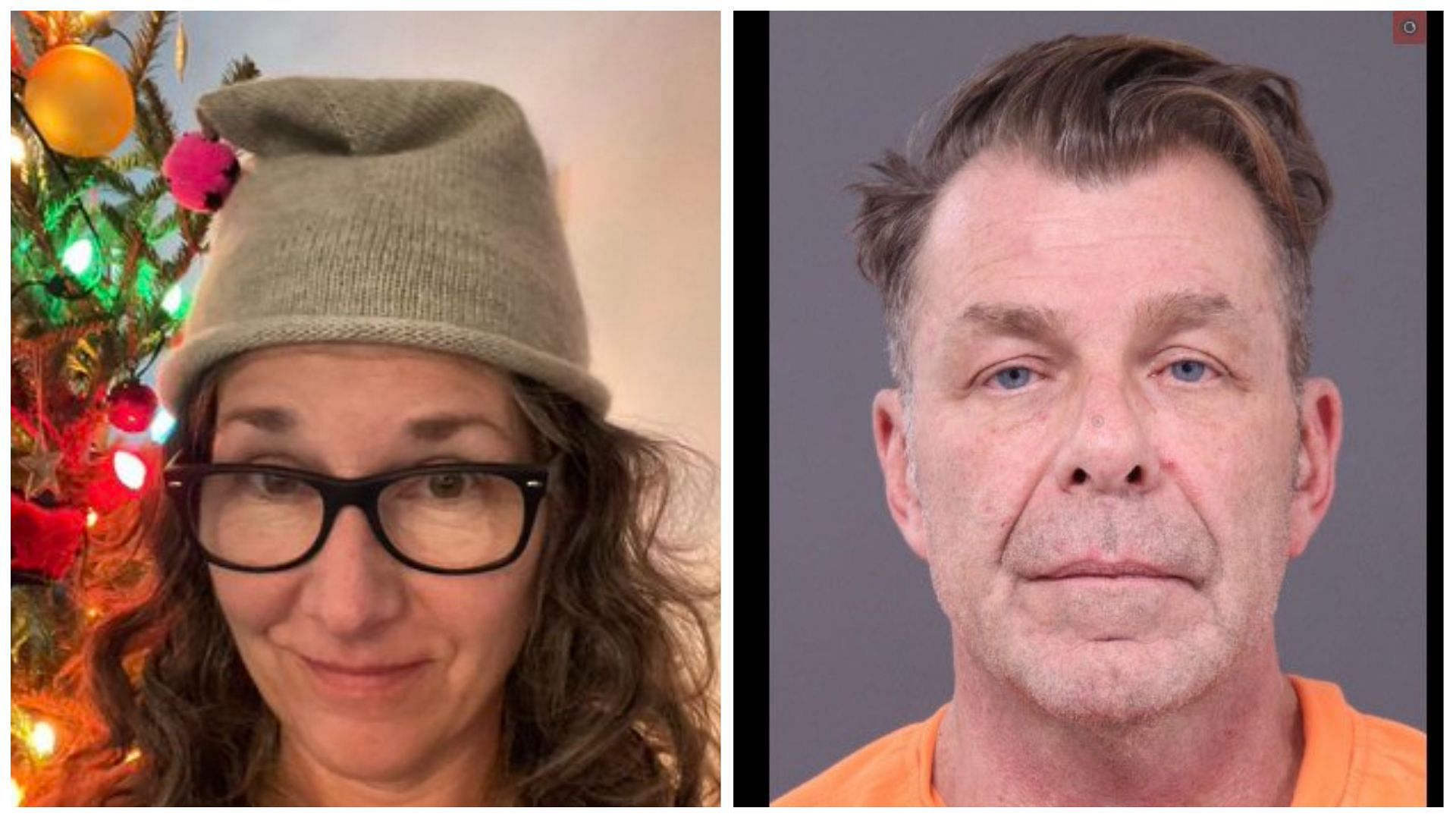 Stephen Capaldi (right) charged with murdering wife Elizabeth Capaldi (left), (Images via Sleuthie and @JoeHoldenCBS3/Twitter)