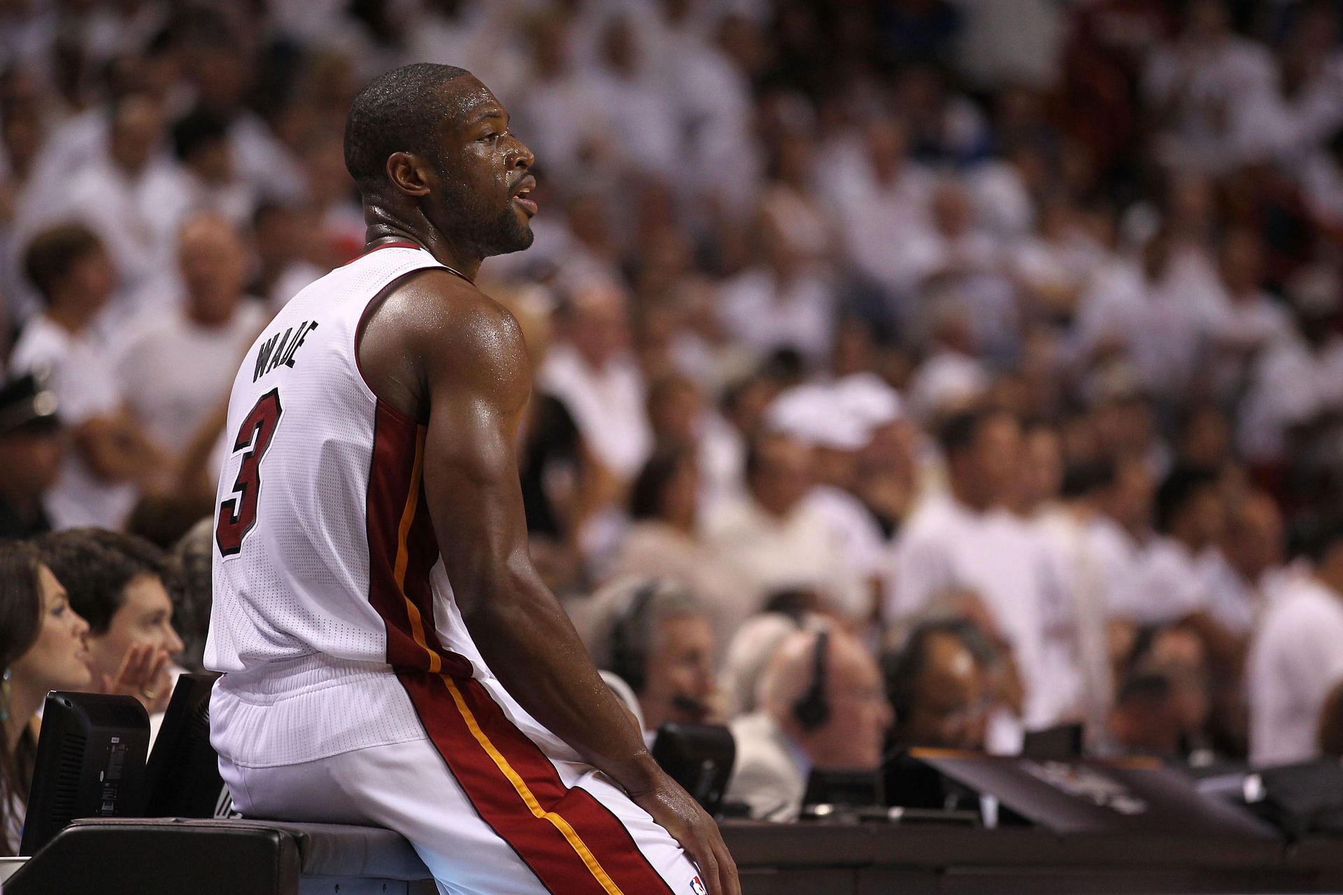 Dwyane Wade carried Miami over the Dallas Mavericks in the 2006 NBA Finals (Image via Getty Images)