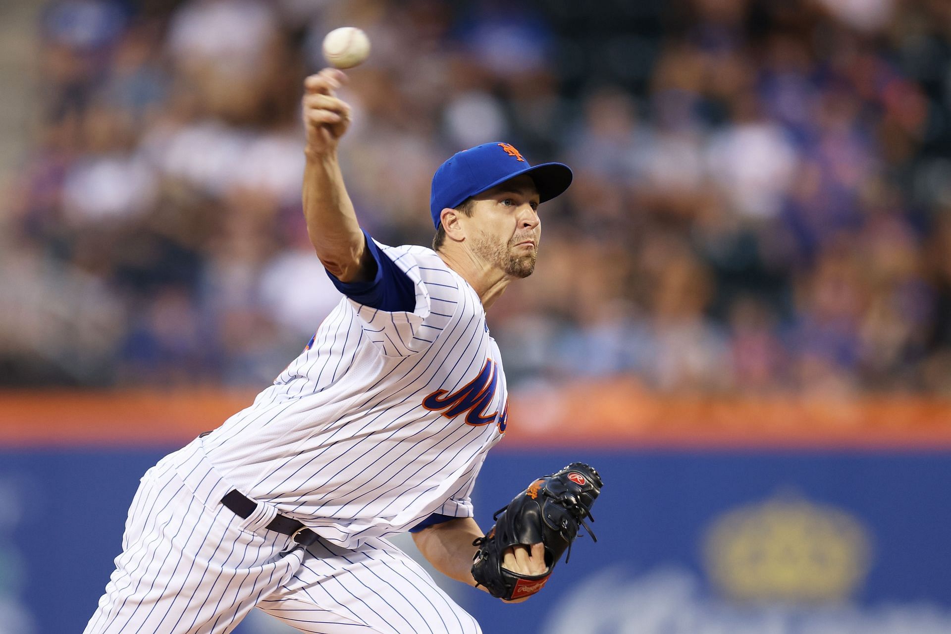 MLB on X: Jacob deGrom's season is officially over. He put up