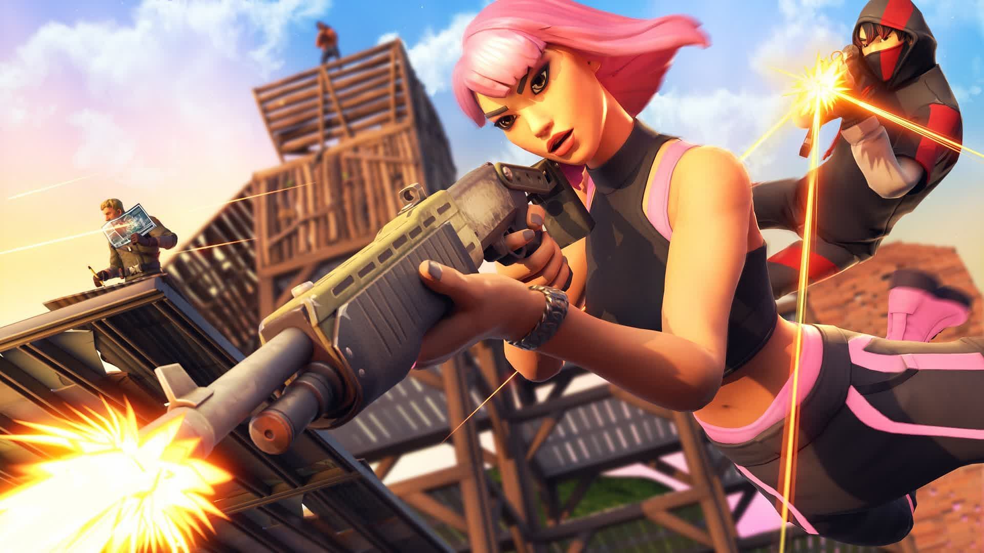 To benefit from the Fortnite Chapter 4 XP glitch, get into a match with your friend (Image via Epic Games)
