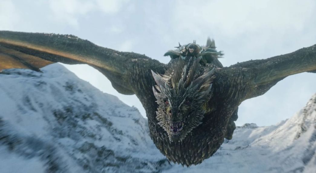 What are the dragons' names in Game of Thrones?
