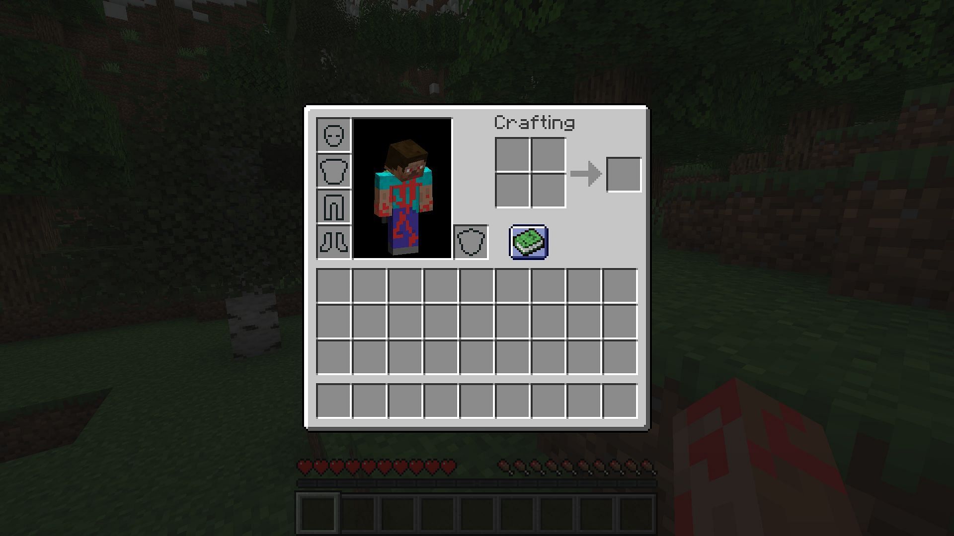 Knowledge book is present in each player&#039;s inventory and crafting table GUI in Minecraft Java Edition (Image via Mojang)