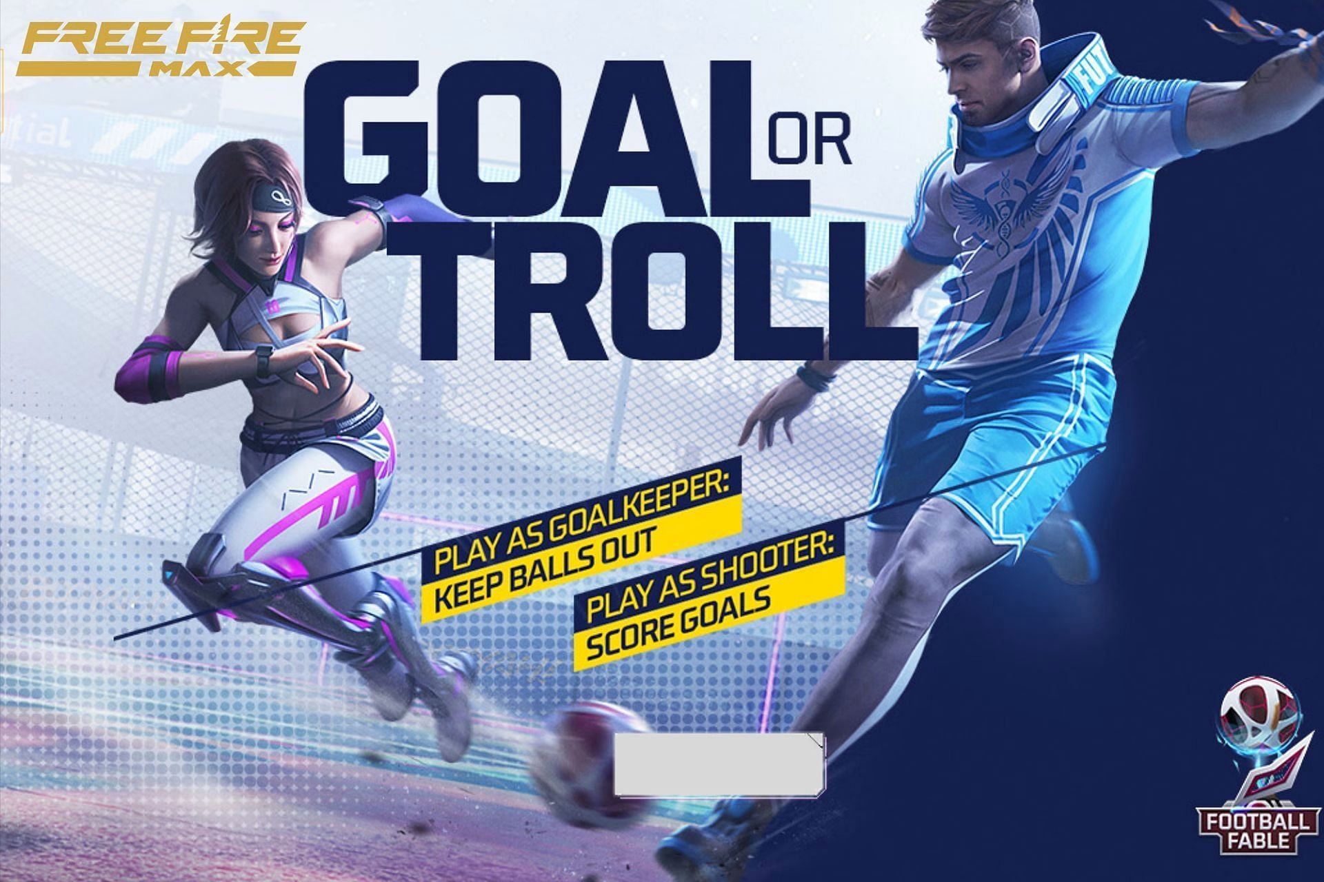 Goal or Troll इवेंट (Image via Garena)
