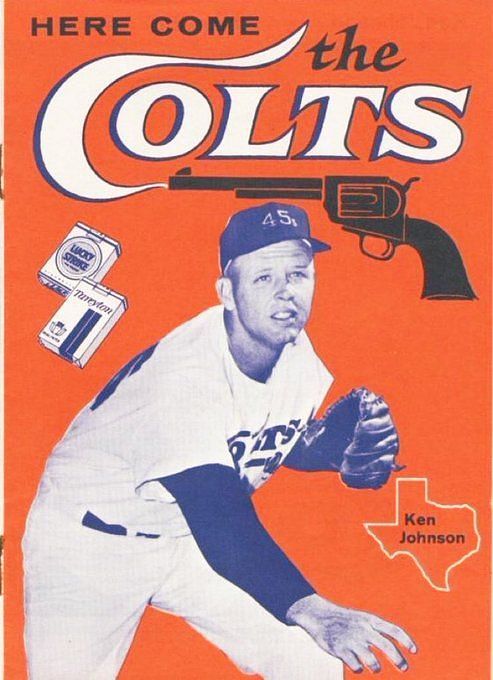 First Houston Baseball Game Ever Played - Colt .45s vs Chicago