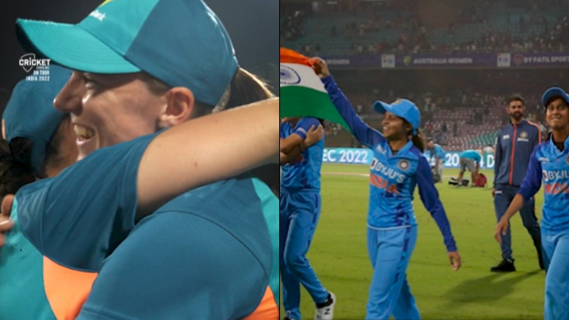 ऑस्ट्रेलिया महिला क्रिकेट टीम ने भारत दौरे की झलकियां साझा कीं